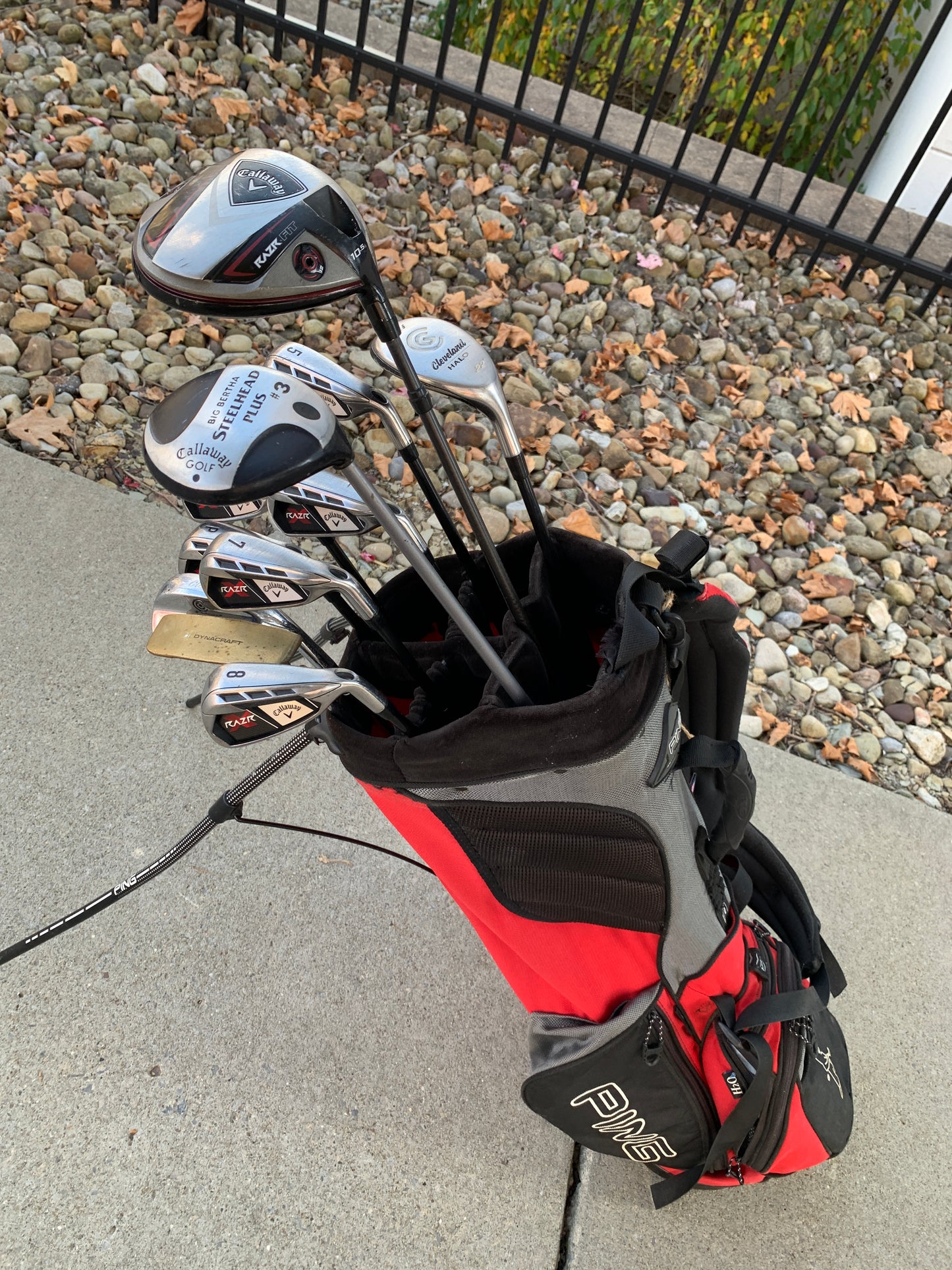 Callaway RAZR Golf Set + Bag