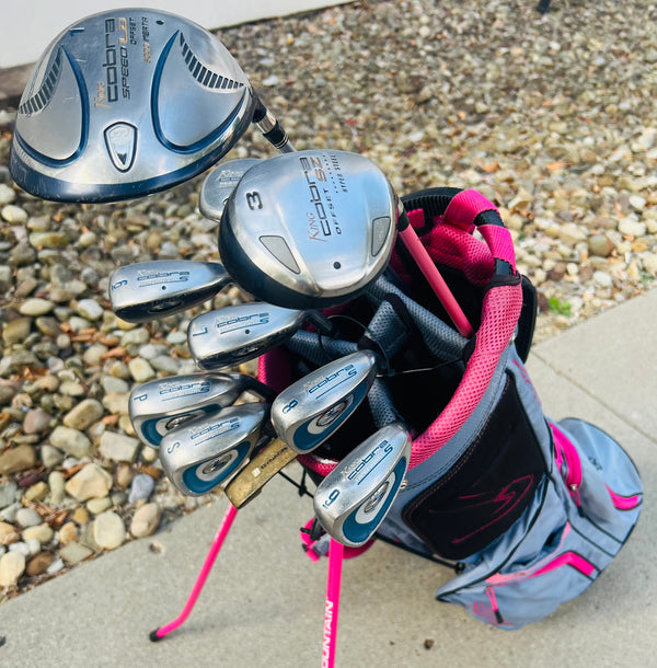Womens King Cobra Golf Set + Bag