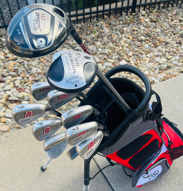 Titleist Golf Set + NEW BAG