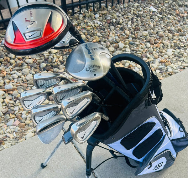 Nike Golf Set + NEW BAG