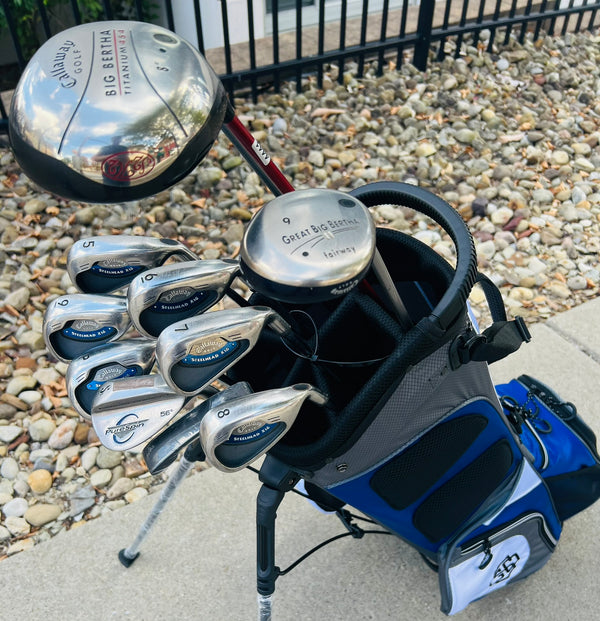 Callaway X16 Golf Set + NEW BAG