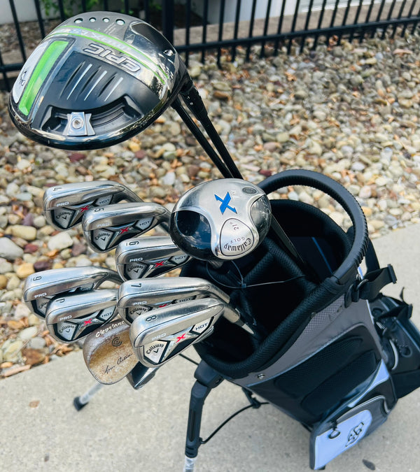 +1/2" Long - Callaway EPIC/X-Hot Golf Set + NEW BAG