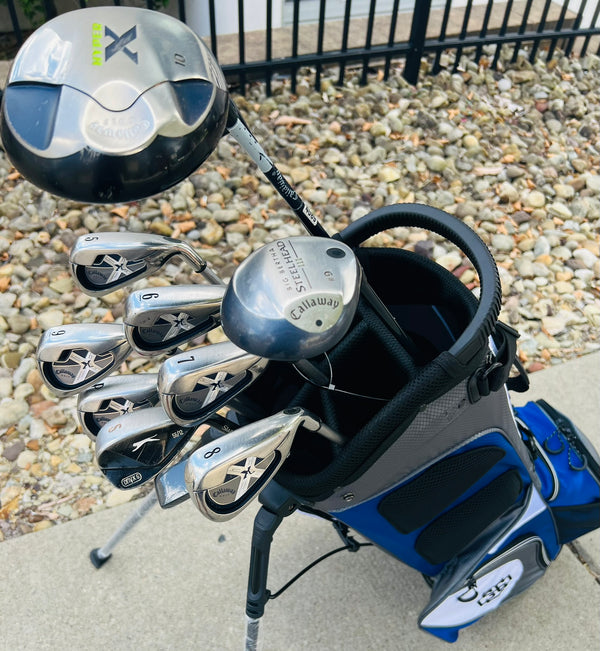 Callaway X18 Golf Set + NEW BAG