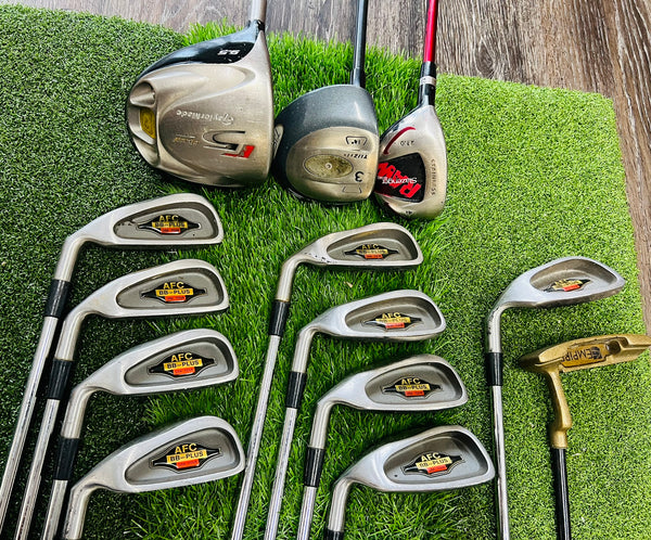 Left-Handed Golf Set - TaylorMade, BB-Plus - Mixed Set - NO BAG