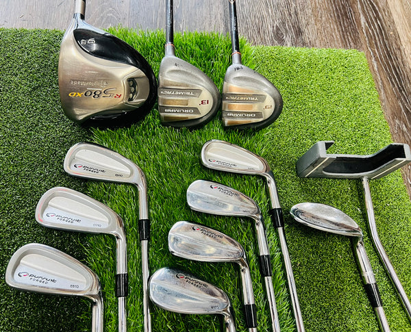 Complete Golf Set - TaylorMade, Pursuit Forged - Mixed Set - NO BAG