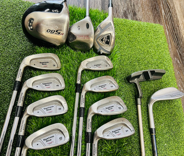 Left-Handed Golf Set - TaylorMade, System One - Mixed Set - NO BAG