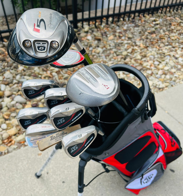 TaylorMade and Top Flite Golf Set + NEW BAG