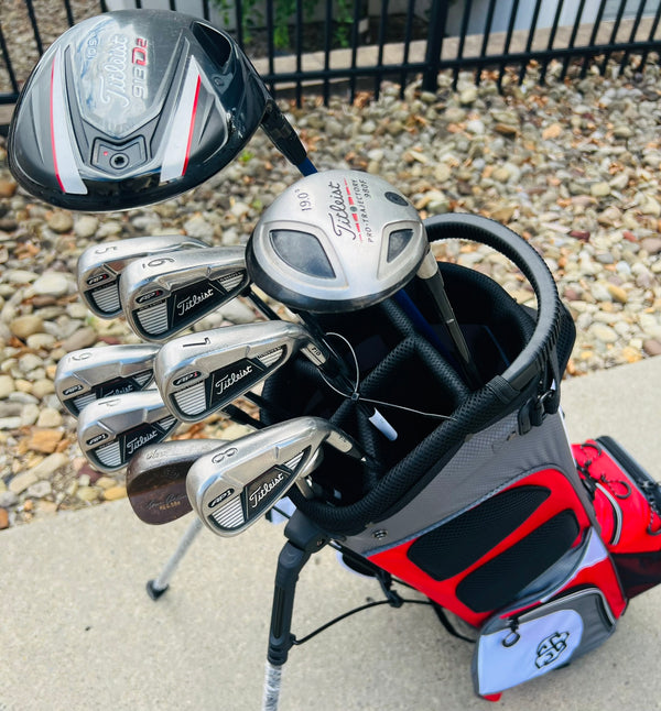 +1/2" Long - Titleist AP1 Golf Set + NEW BAG