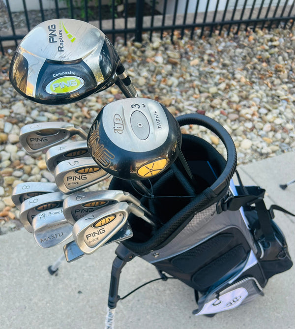 PING Golf Set + NEW BAG