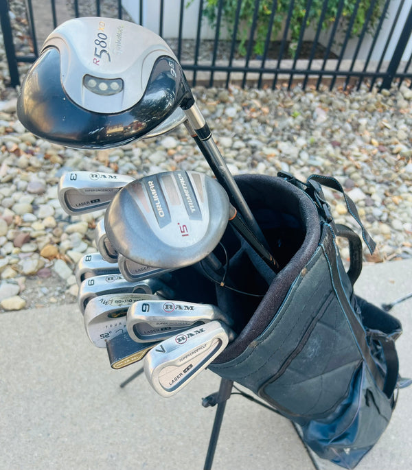 Complete Golf Set + BAG - TaylorMade, RAM - Mixed Set