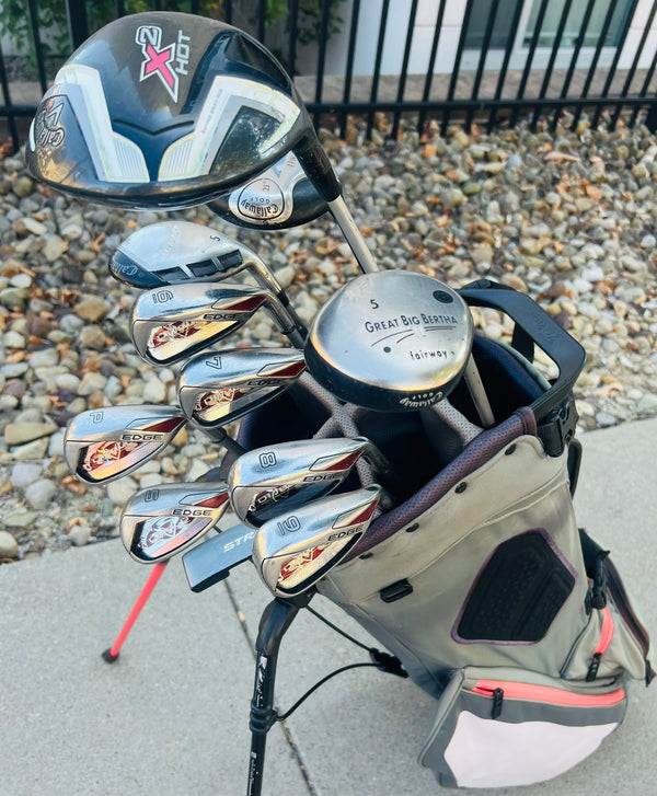 Womens Callaway X2 Hot/Diablo Golf Set + BAG