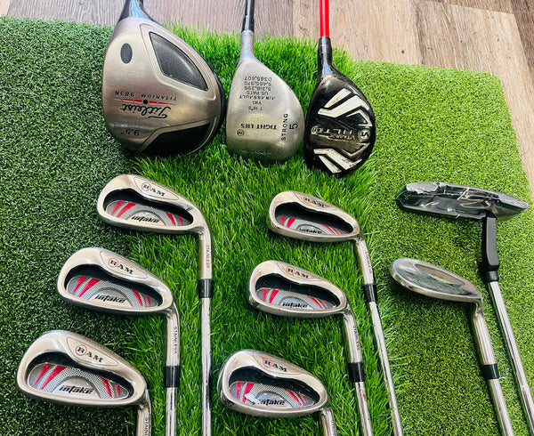 Titleist and RAM Golf Set - NO BAG
