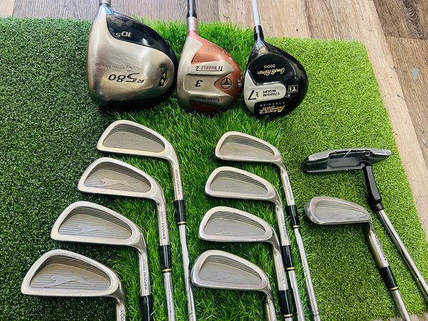 +1/2" Long - TaylorMade and Slazenger Golf Set - NO BAG
