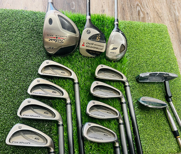 Titleist and Wilson Golf Set - NO BAG