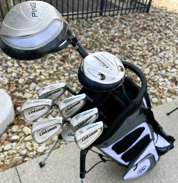 Womens Golf Set + NEW BAG - PING, Linksman - Mixed Set