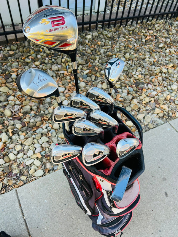 TaylorMade Golf Set + Bag