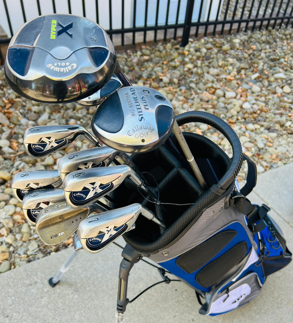 Callaway X18 Golf Set + NEW BAG