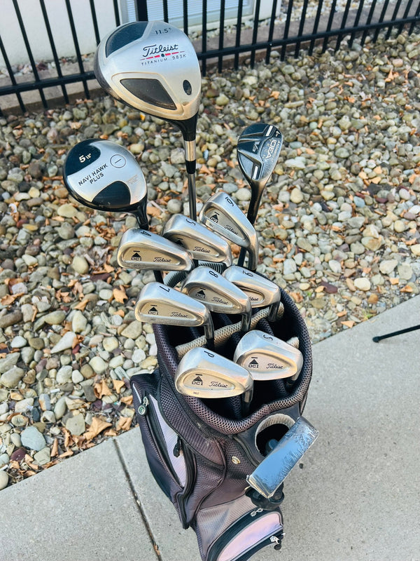 +1/2" Long - Titleist Golf Set + Bag