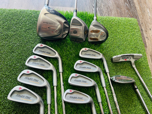 Complete Golf Set - TaylorMade, Dunlop - Mixed Set - NO BAG