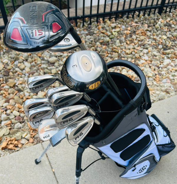 PING Golf Set + NEW BAG