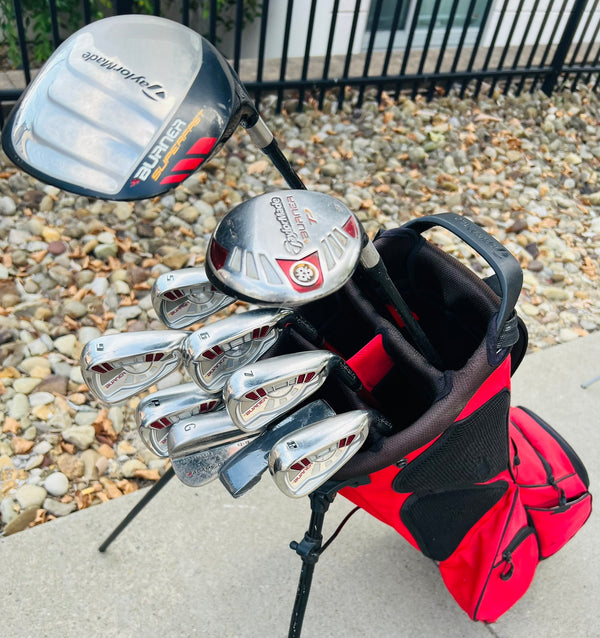 +1/2" Long - TaylorMade Golf Set + Bag
