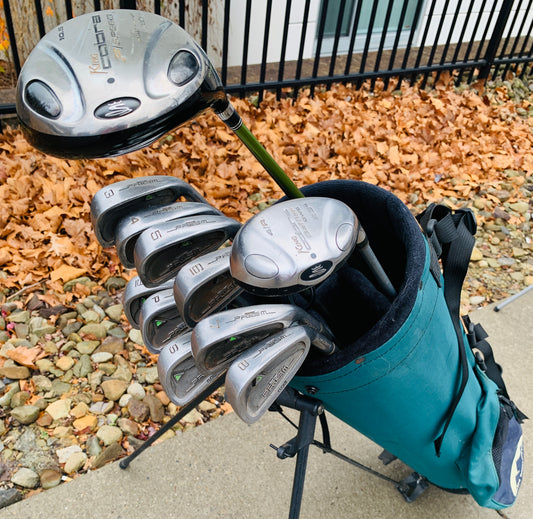 Complete Golf Set + Bag - Cobra, Prism - Mixed Set