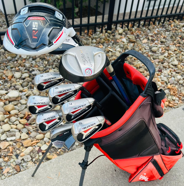 +1/2" Long - TaylorMade Burner Superlaunch Golf Set + Bag