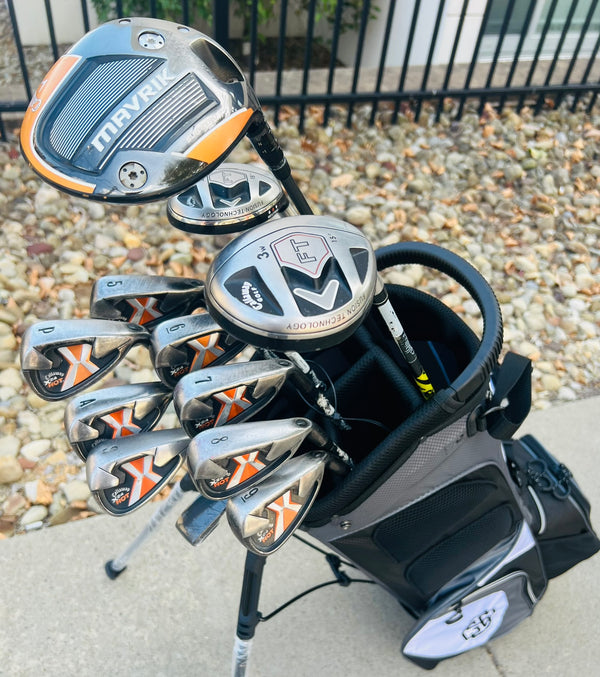 Callaway Mavrik/X24 Hot Golf Set + NEW BAG