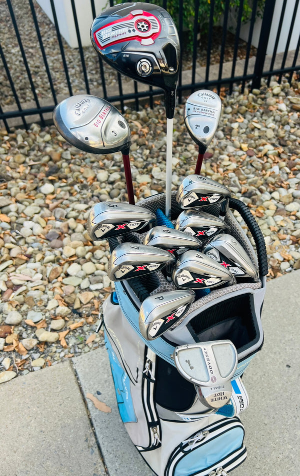 +1/2" Long - Callaway X-Hot Golf Set + Bag