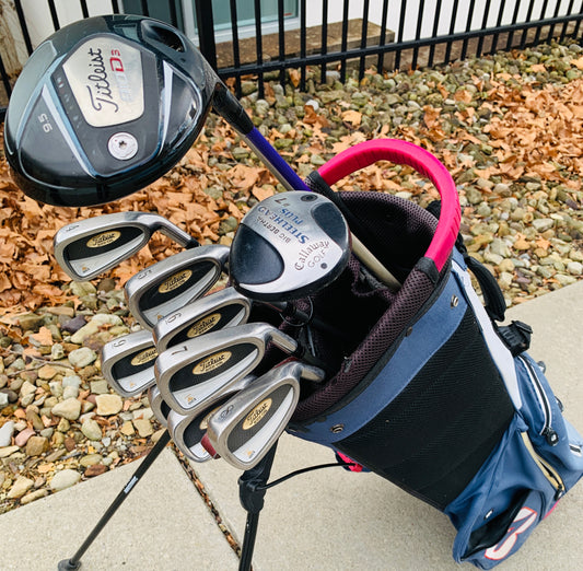 Women's Titleist Golf Set + Bag