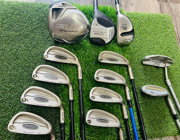 Complete Golf Set - TaylorMade, Bio-Tech - Mixed Set - NO BAG