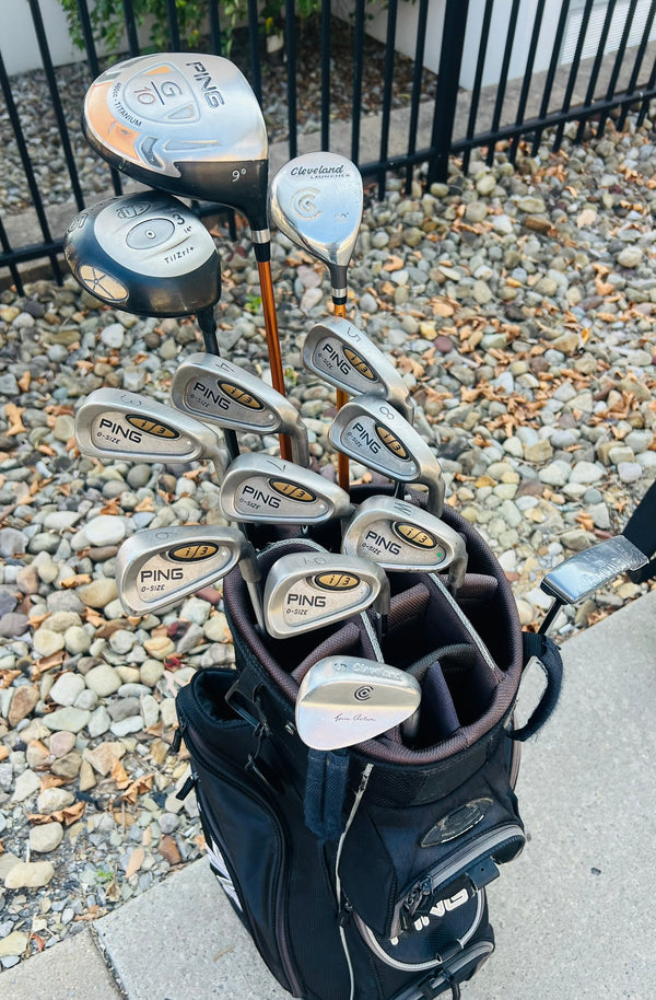 +1/2" Long - PING Golf Set + Bag