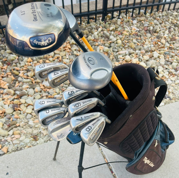 Complete Golf Set + Bag - Callaway, Spalding - Mixed Set