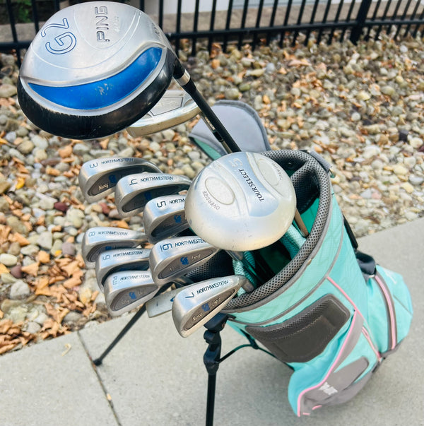 Womens Golf Set + Bag - PING, Nancy Lopez - Mixed Set