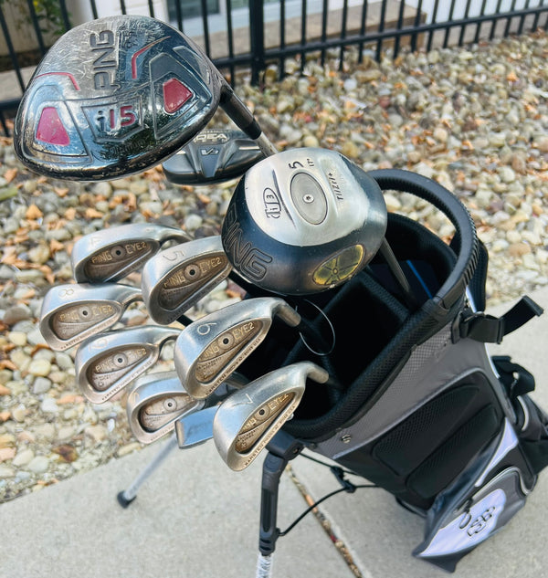 +1/2" Long - PING Golf Set + NEW BAG