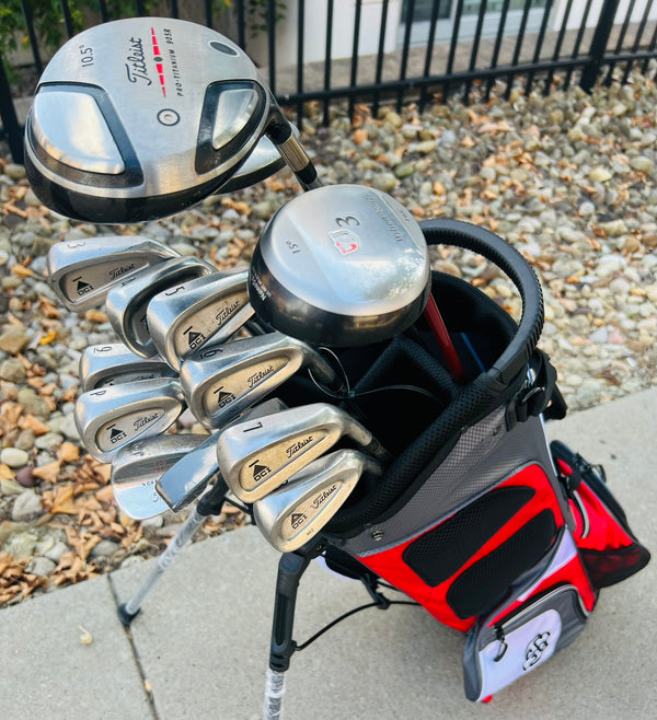 Titleist Golf Set + NEW BAG