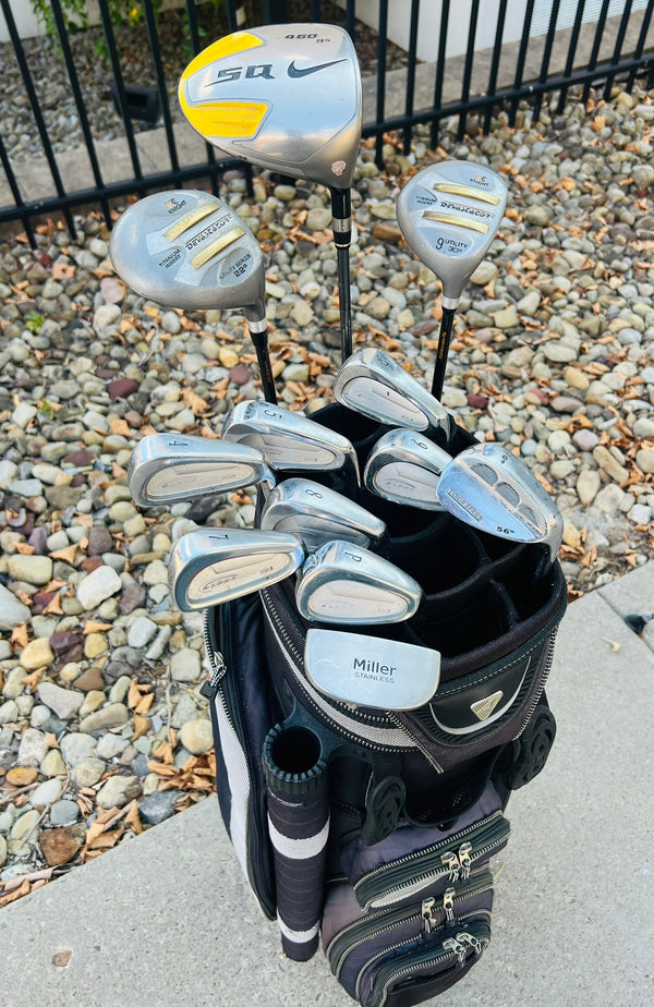 Complete Golf Set + Bag - Nike, Knight, Alpha - Mixed Set