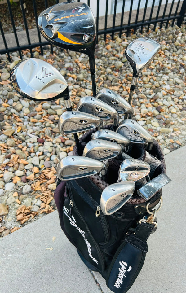 TaylorMade r7 Golf Set + Bag