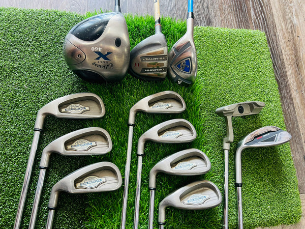 Left-Handed Callaway Big Bertha Golf Set - NO BAG