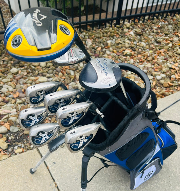 Callaway X18 Golf Set + NEW BAG