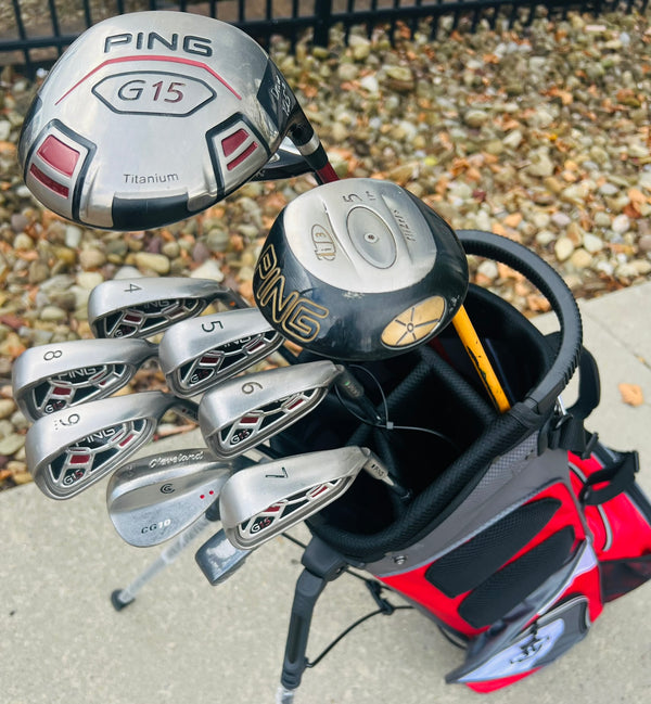 PING G15 Golf Set + NEW BAG