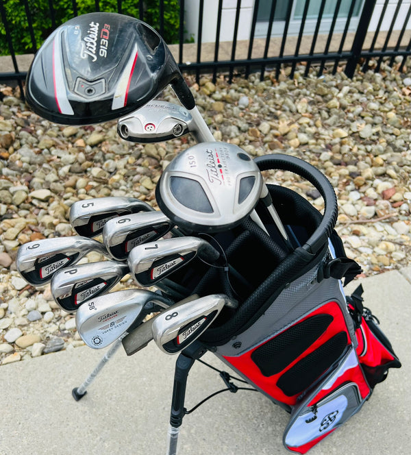 Titleist AP1 Golf Set + NEW BAG