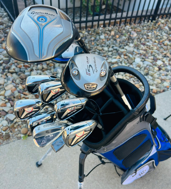 +1/2" Long - TaylorMade Golf Set + NEW BAG