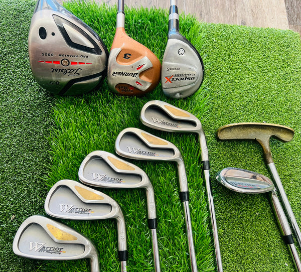 Titleist and Warrior Golf Set - NO BAG