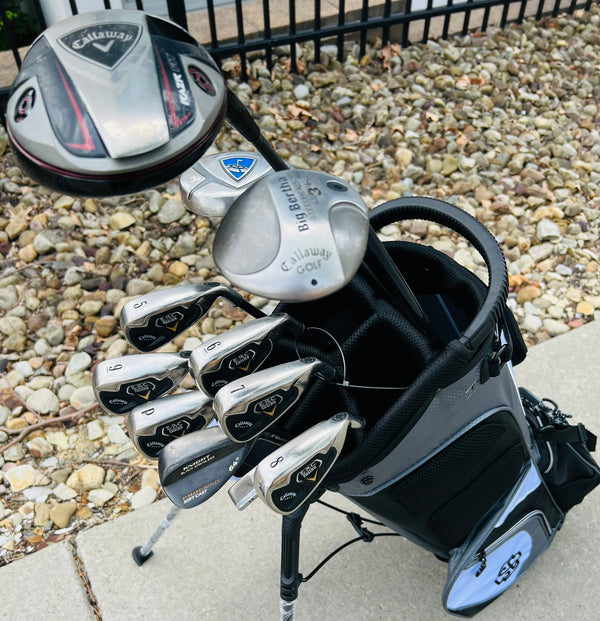 Callaway Fusion Golf Set + NEW BAG - Senior Flex