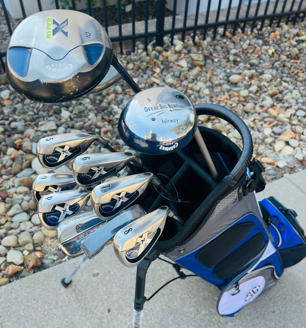 Callaway X18 Golf Set + NEW BAG