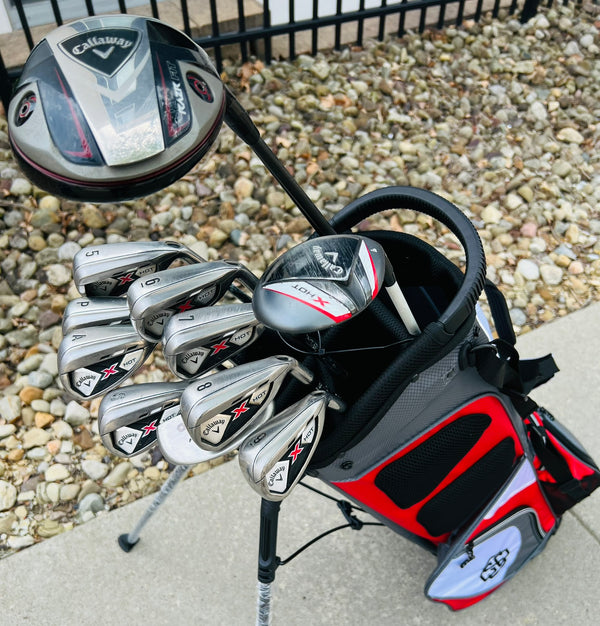 +1/2" Long - Callaway X-Hot Golf Set + NEW BAG