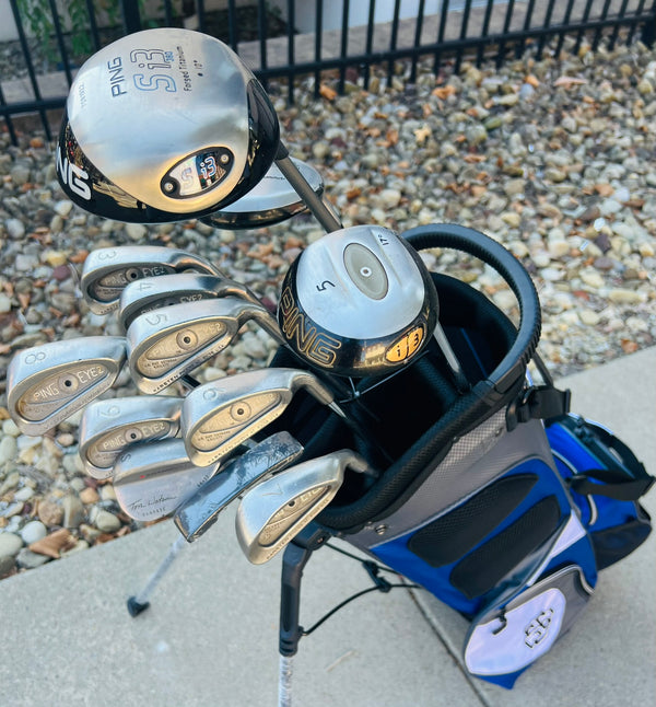 PING Golf Set + NEW BAG