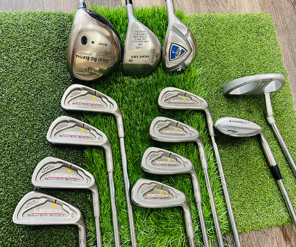 Complete Golf Set - Callaway, Tommy Armour, Adams - NO BAG - Mixed Set