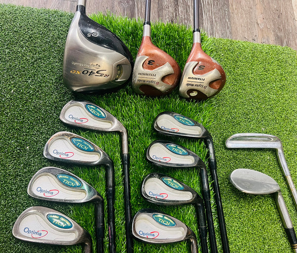Complete Golf Set - TaylorMade, Optima - Mixed Set - NO BAG